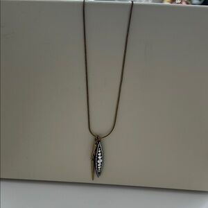 J. Crew Gold Necklace Elegant Minimalist Design